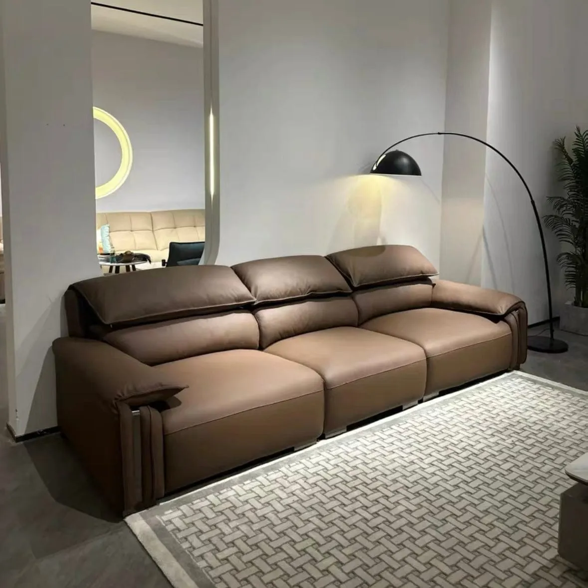 Nigel Sectional Leather Sofa