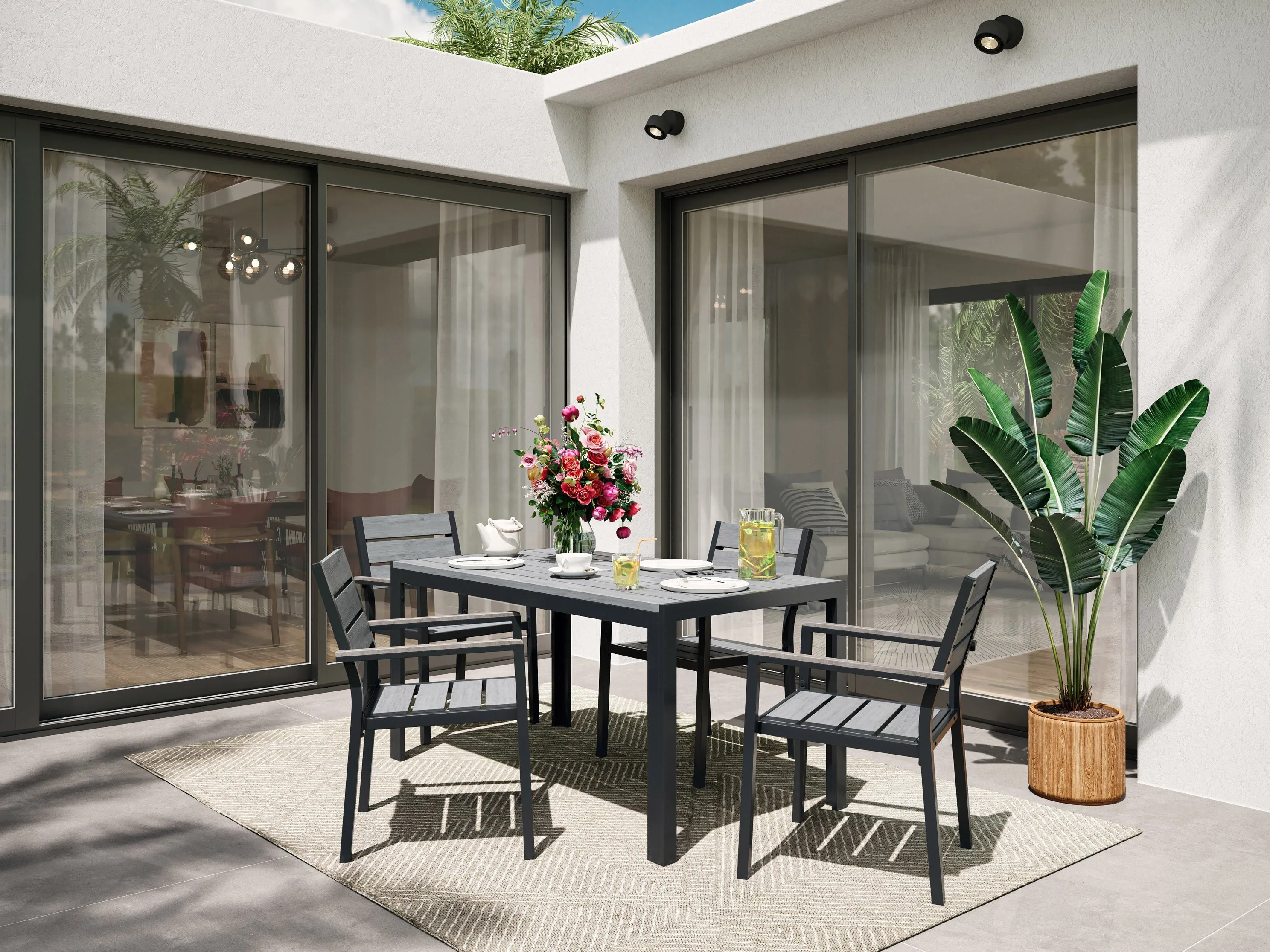 Outdoor Dining Set, 5pc