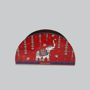 Pattachitra Jungle Napkin Holder