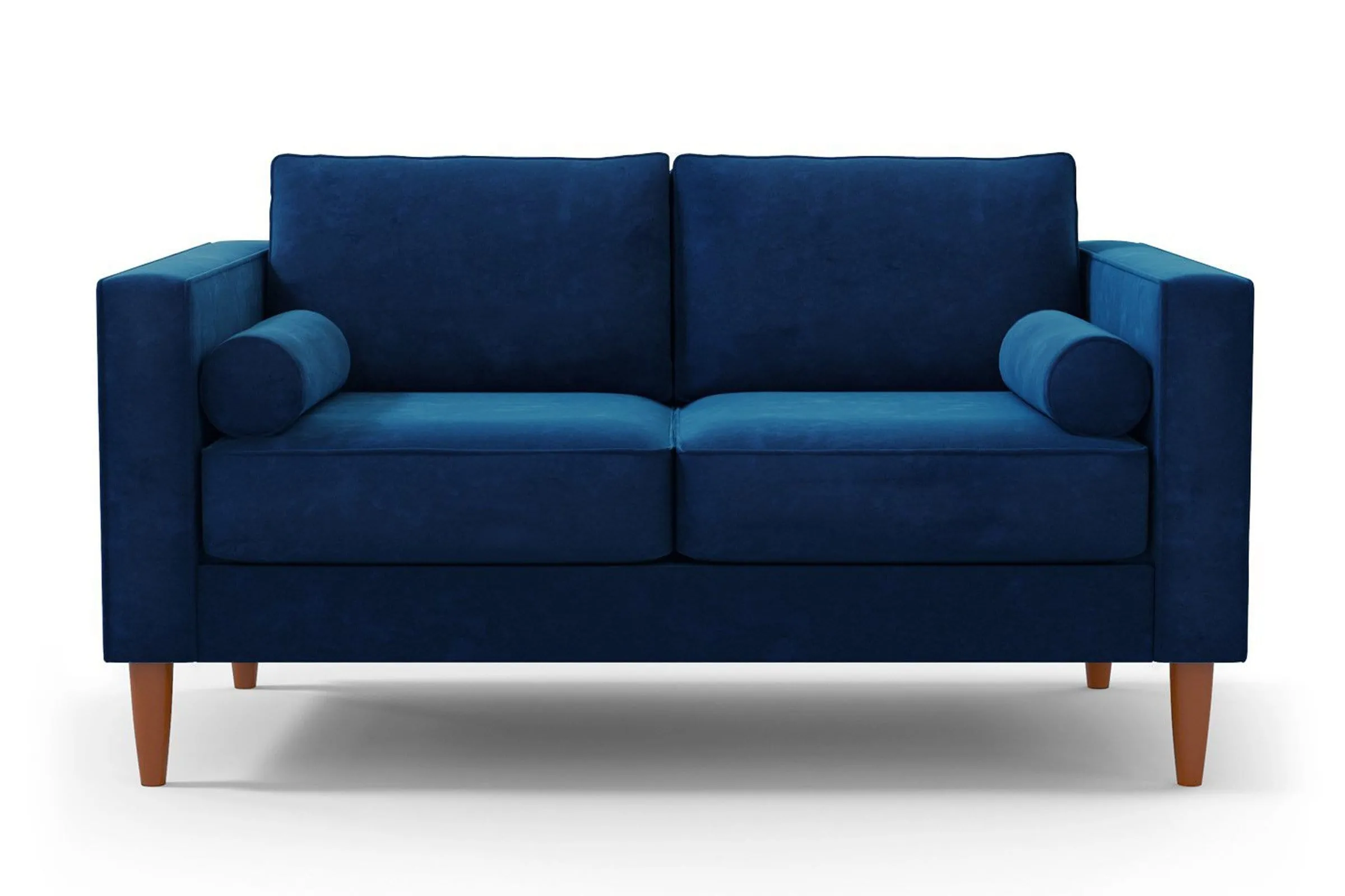 Samson Apartment Size Sofa :: Leg Finish: Pecan / Size: Apartment Size - 74"w