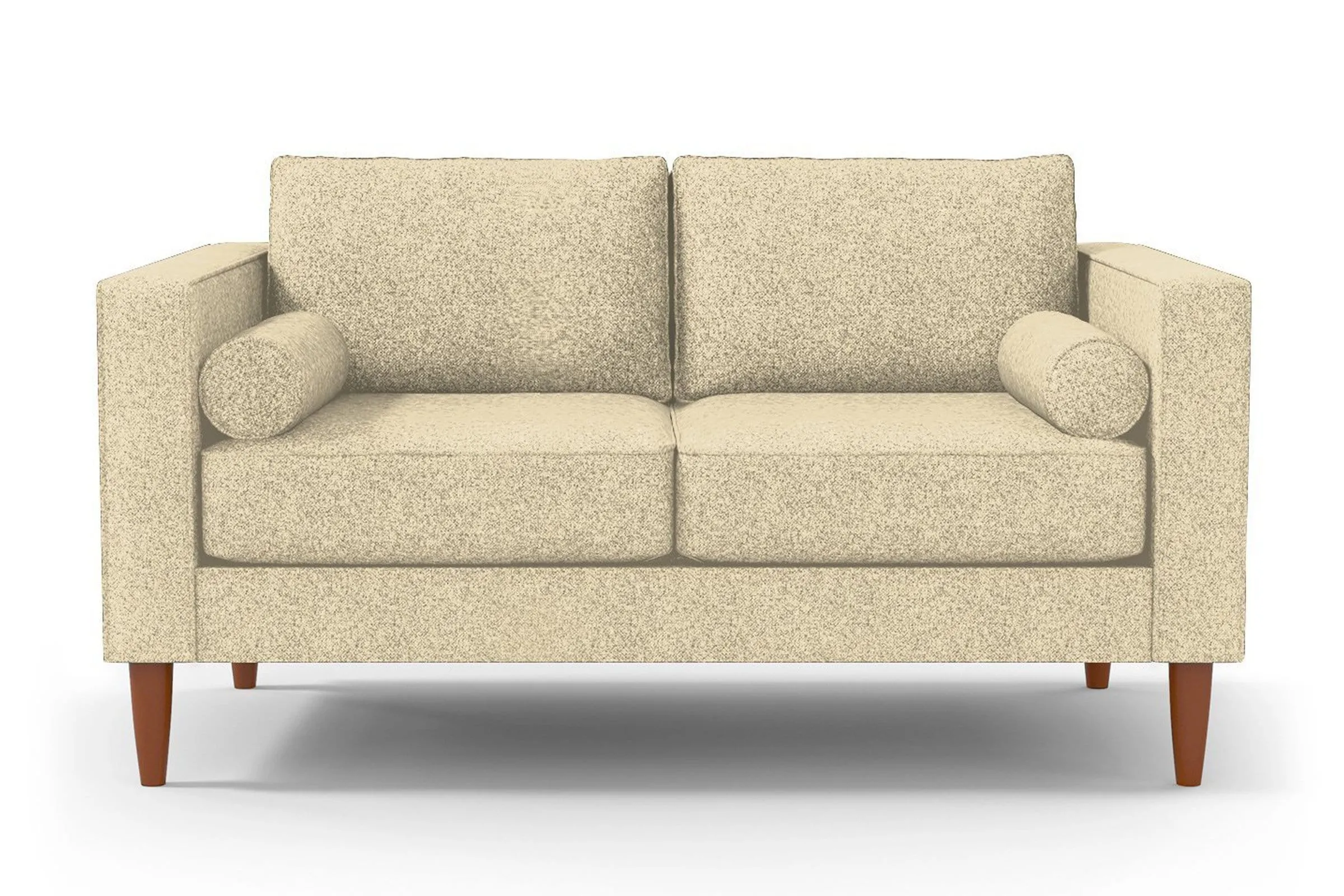 Samson Apartment Size Sofa :: Leg Finish: Pecan / Size: Apartment Size - 74"w