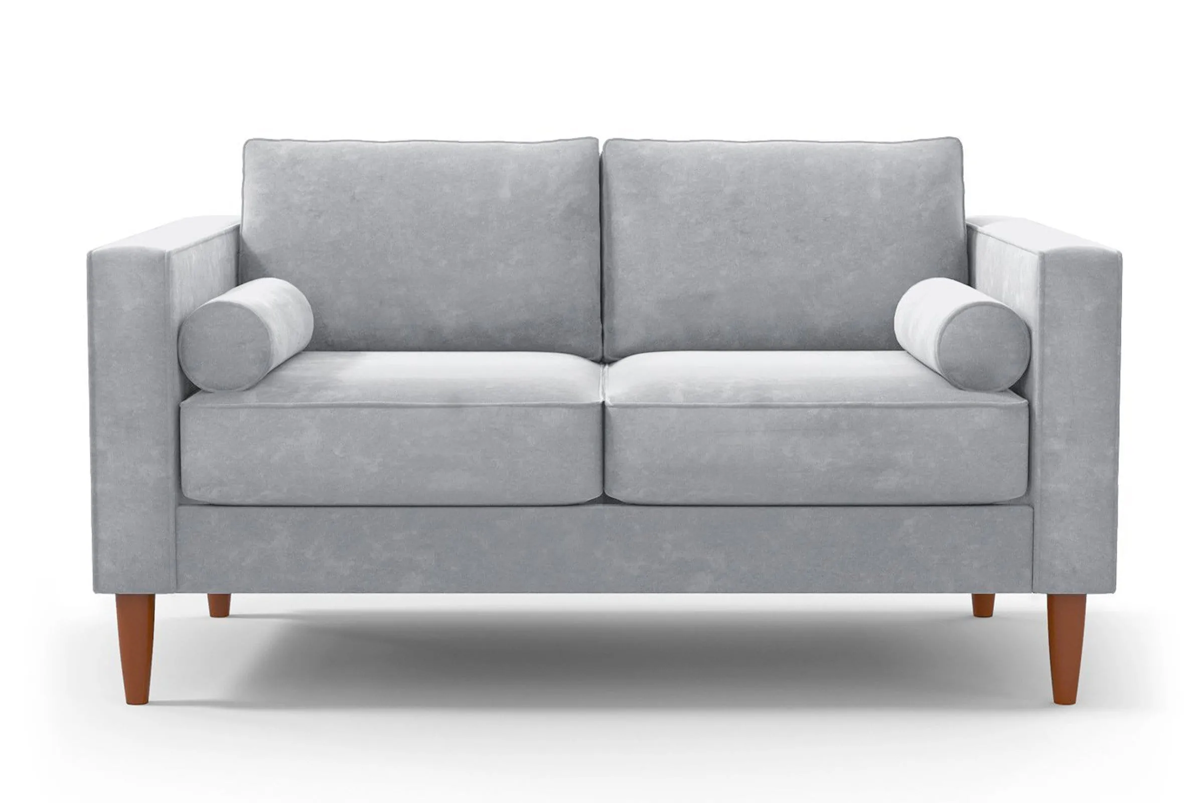 Samson Apartment Size Sofa :: Leg Finish: Pecan / Size: Apartment Size - 74"w