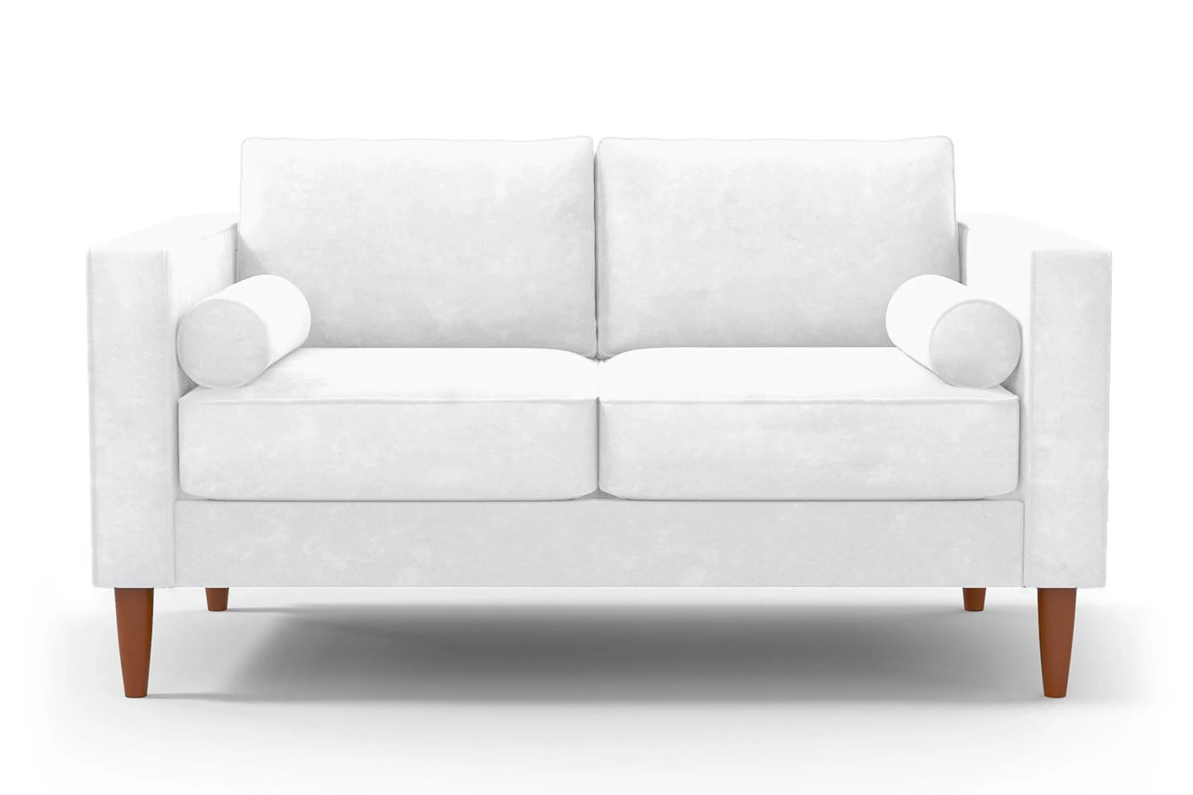 Samson Apartment Size Sofa :: Leg Finish: Pecan / Size: Apartment Size - 74"w