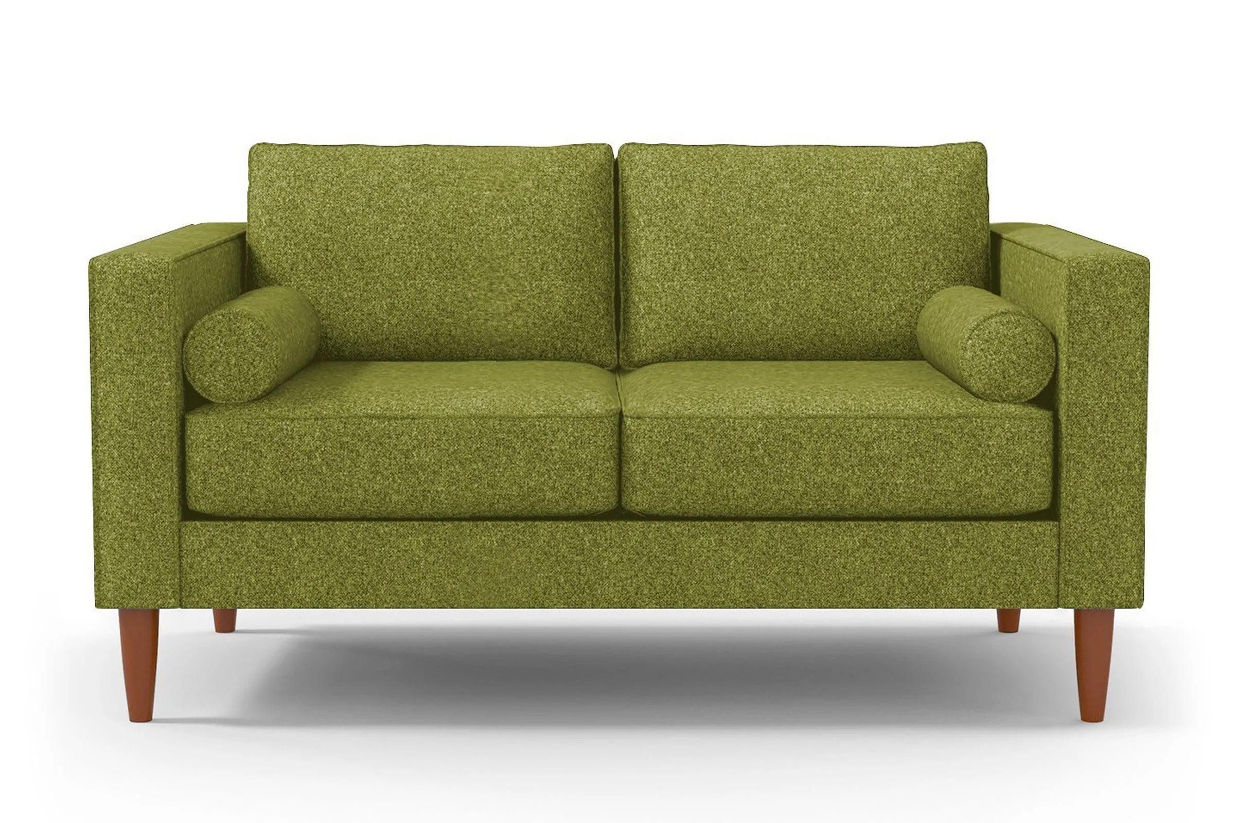 Samson Apartment Size Sofa :: Leg Finish: Pecan / Size: Apartment Size - 74"w