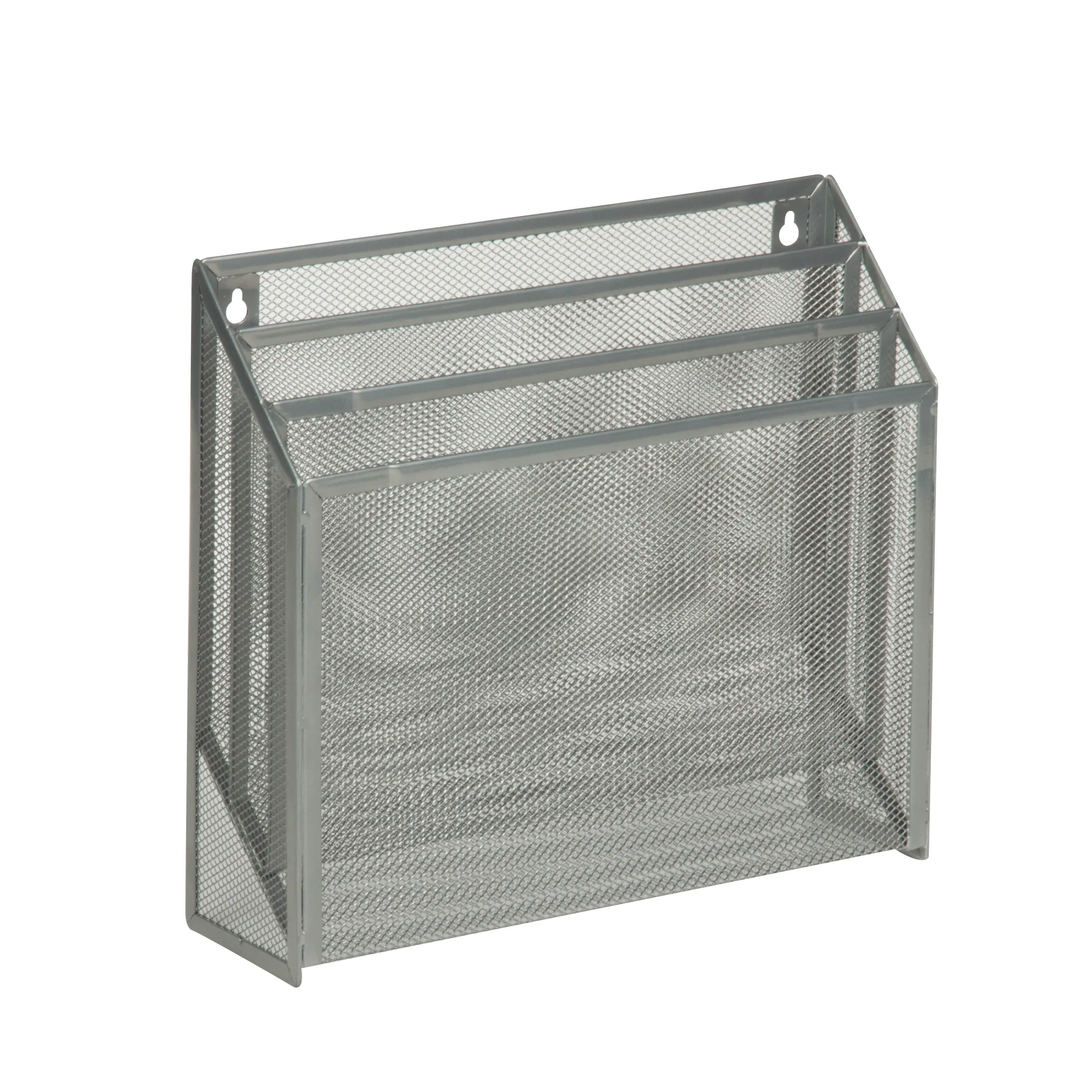 Silver Mesh Vertical File Sorter