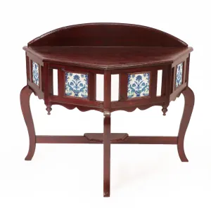 Traditional Classic Tiled Console Table