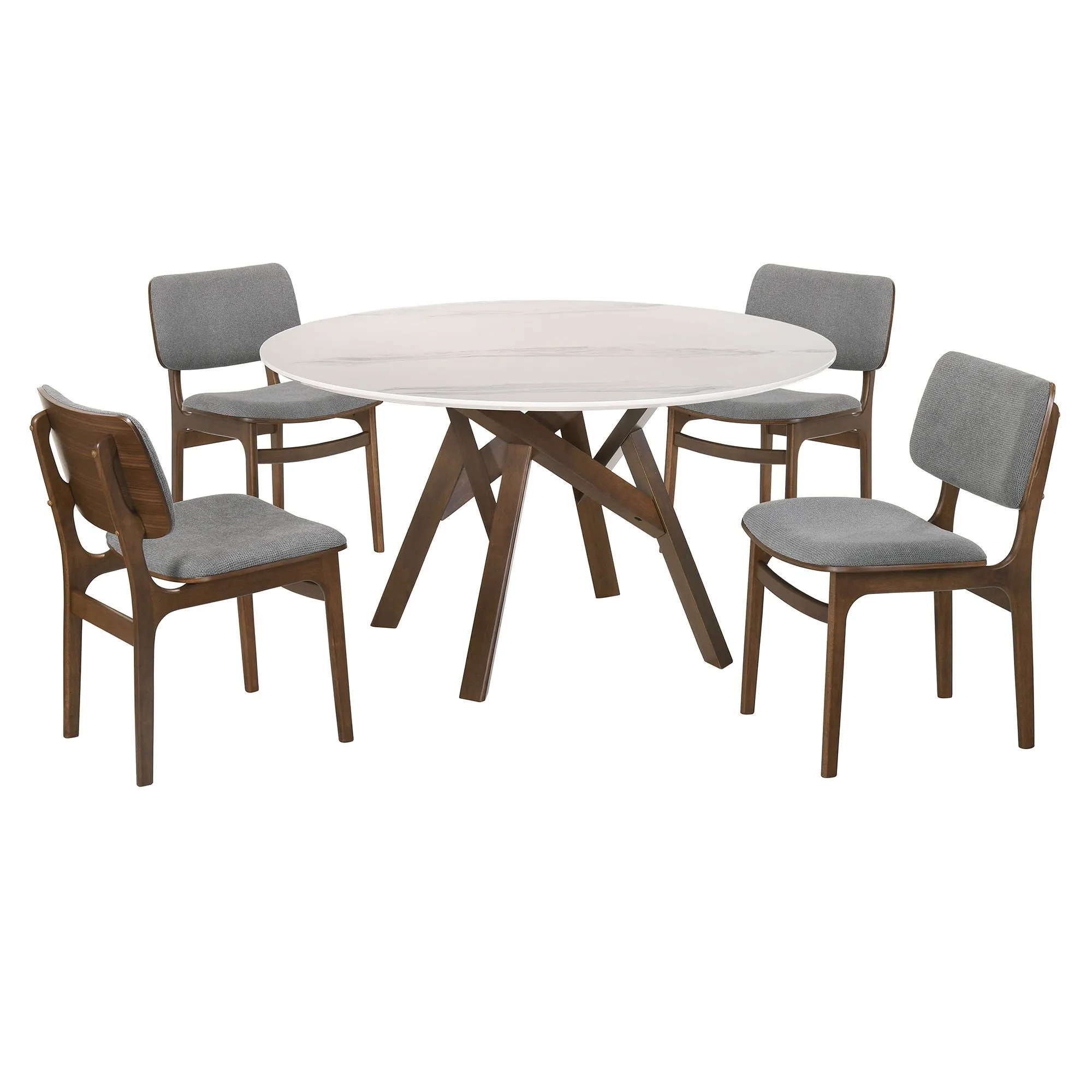 Venus And Lima - Round Dining Set