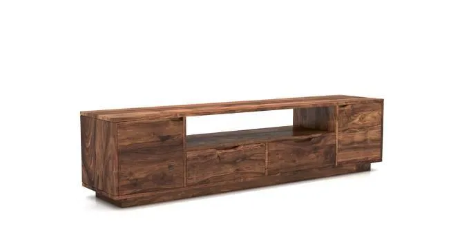 Wooden Twist Garrison Solid Sheesham Wood TV Unit for Living Room